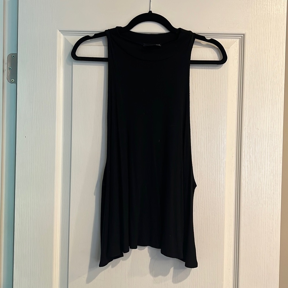 Aqua (from Bloomingdales), Black Tank